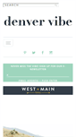 Mobile Screenshot of denvervibe.com